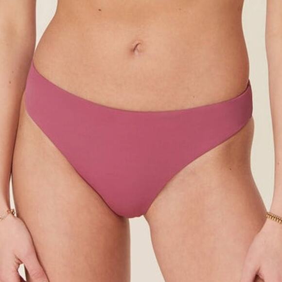 Andie Other - NWT Andie Women's The Symi Cheeky Bikini Swim Bottom Mulberry Pink Size S